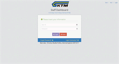 Desktop Screenshot of intranet4.ktmb.com.my